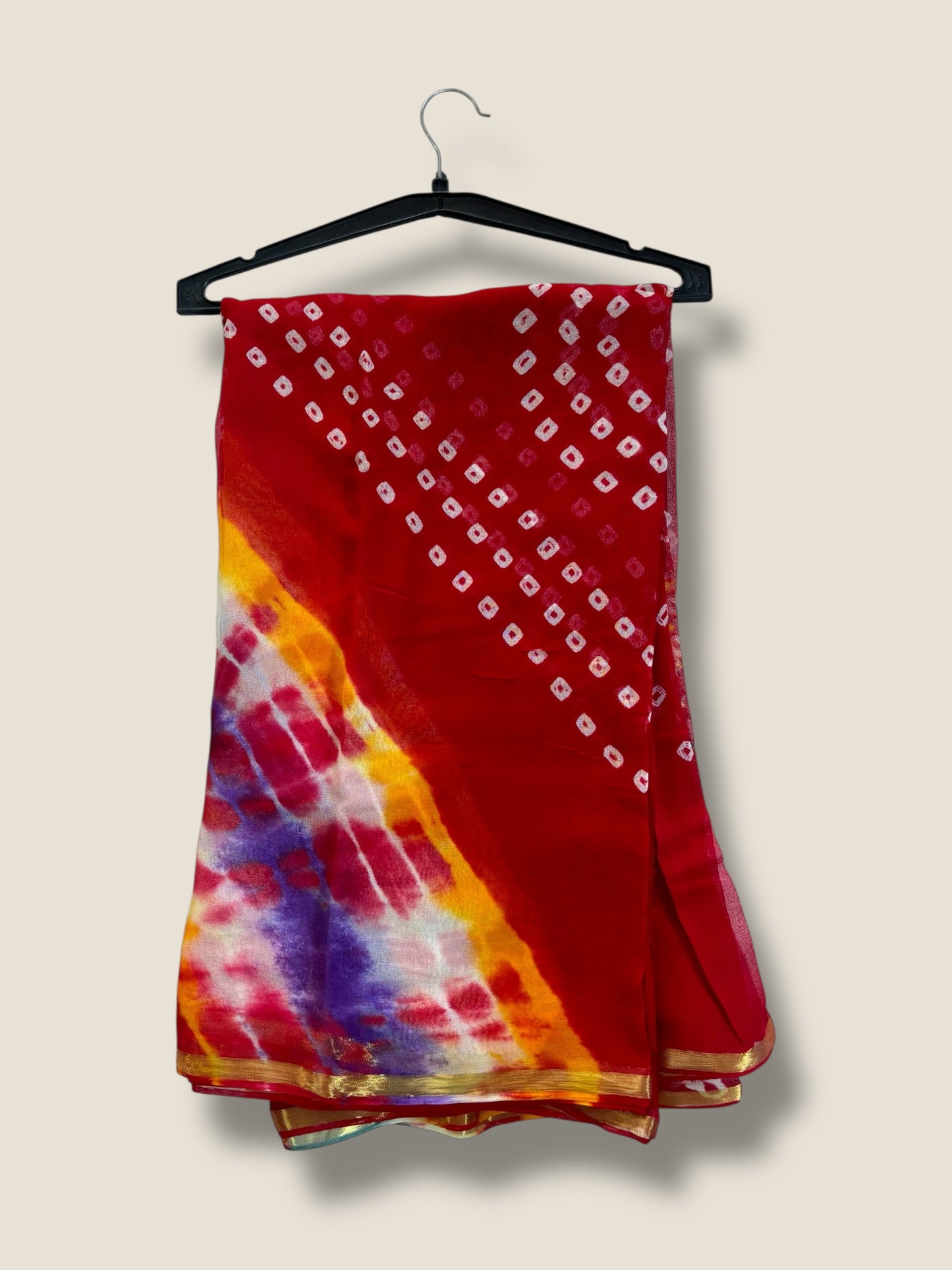 Handmade Bandhani Sarees | Festive, Bridal & Tie-Dye Saree for Women - Lfariya Fashion