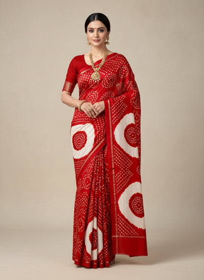 bandhani saree party wear saree lfariya fashion